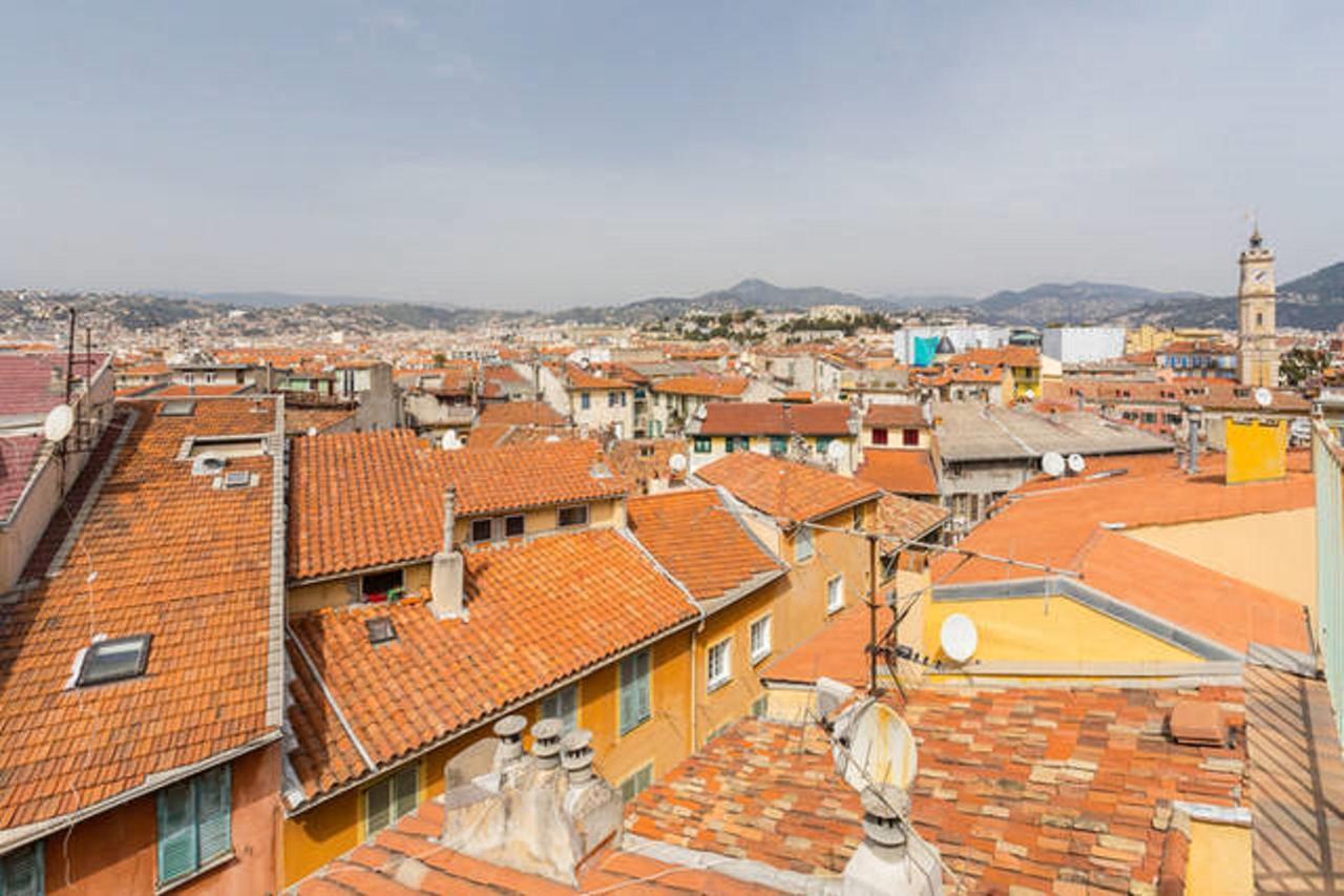 La Croix - F3, Terrasse Vue Panoramique, Vieux-Nice Old Town And Terrace エクステリア 写真