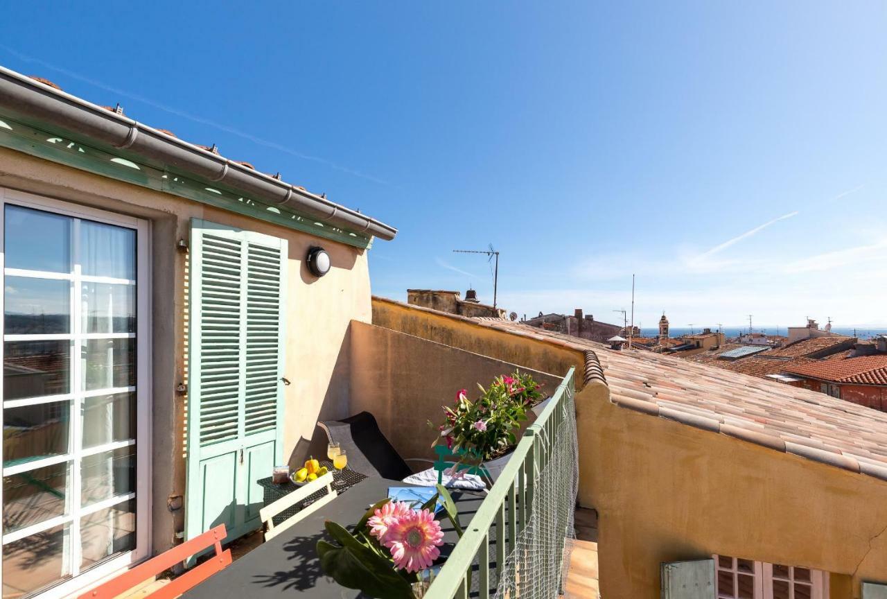 La Croix - F3, Terrasse Vue Panoramique, Vieux-Nice Old Town And Terrace エクステリア 写真